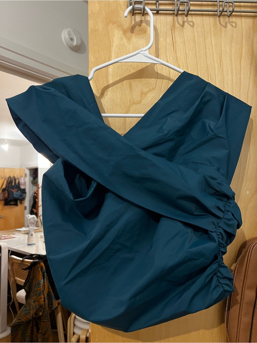 Banana Republic Deep Teal Crop Top
